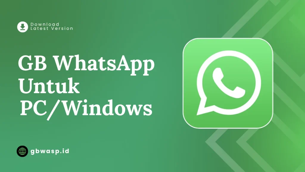 GB WhatsApp Untuk PC/Windows